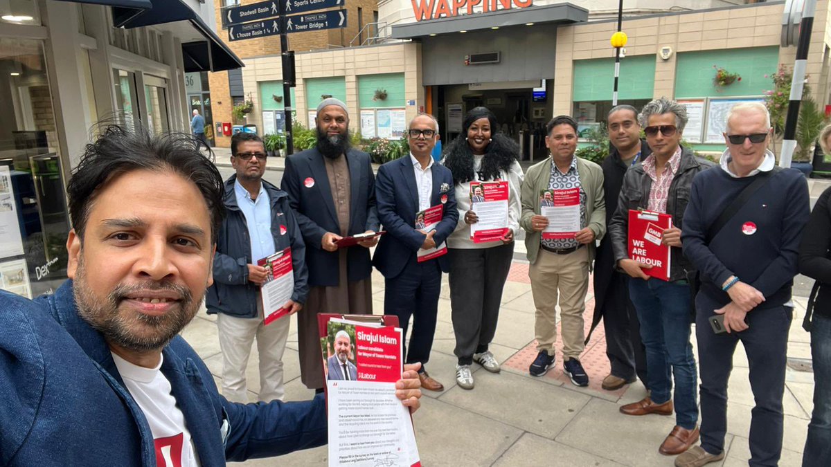 CllrSirajIslam's tweet image. Thank you for the amazing weekend of canvassing across Tower Hamlets. We spoke with hundreds of residents, picked up caseworker & made some new friends. Anything is possible if we work hard! @TH_Labour @AminaAliLabour