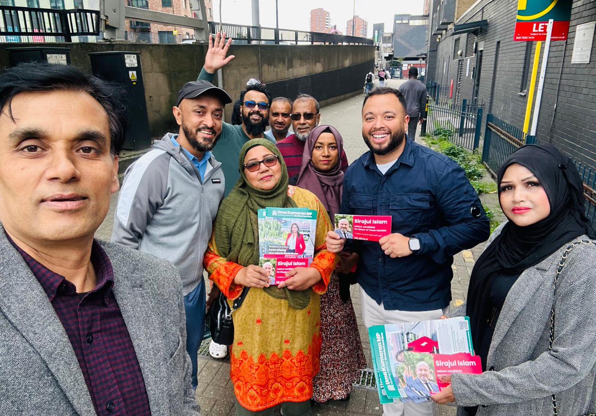 CllrSirajIslam's tweet image. Thank you for the amazing weekend of canvassing across Tower Hamlets. We spoke with hundreds of residents, picked up caseworker & made some new friends. Anything is possible if we work hard! @TH_Labour @AminaAliLabour