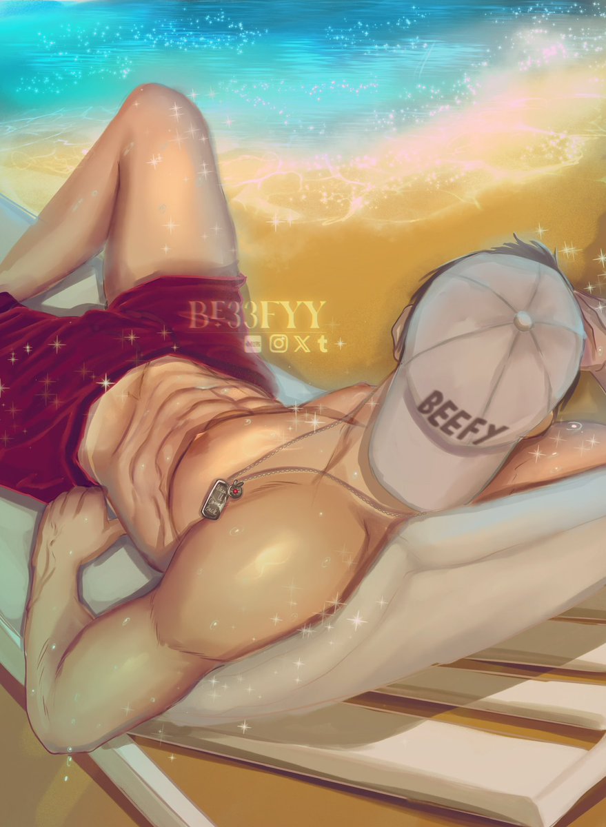 I drew this when it was summer banner time :”) #Caleb #LoveandDeepspace #恋与深空