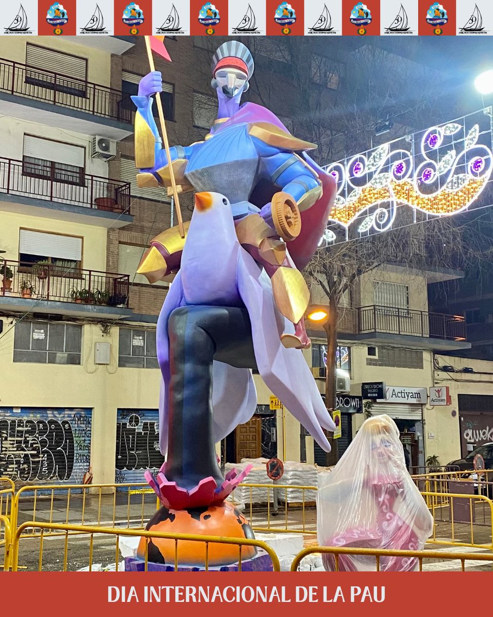 No hi ha camí per la pau, la pau és el camí. 🕊️

#diainternacionaldelapau 
#pau