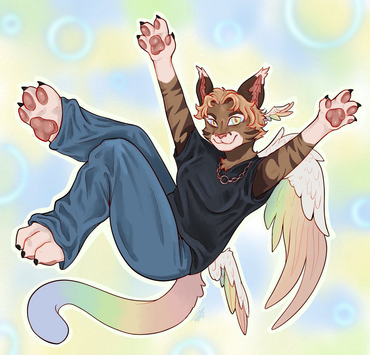 gift for an acquaintance  because i just found out she was also a furry :O