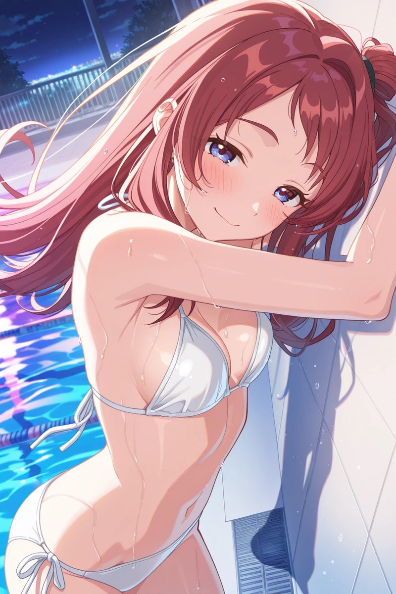 rarusan48's tweet image. こっちにいらっしゃい💕

#花海咲季
 #AIイラスト 
#学園アイドルマスター