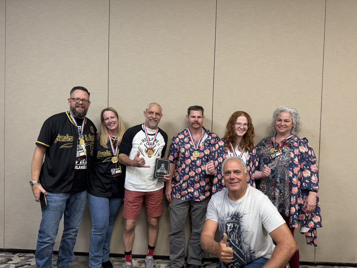 Grogcon25 tournament was a great success with the winning surviving the Menagerie of Horrors!