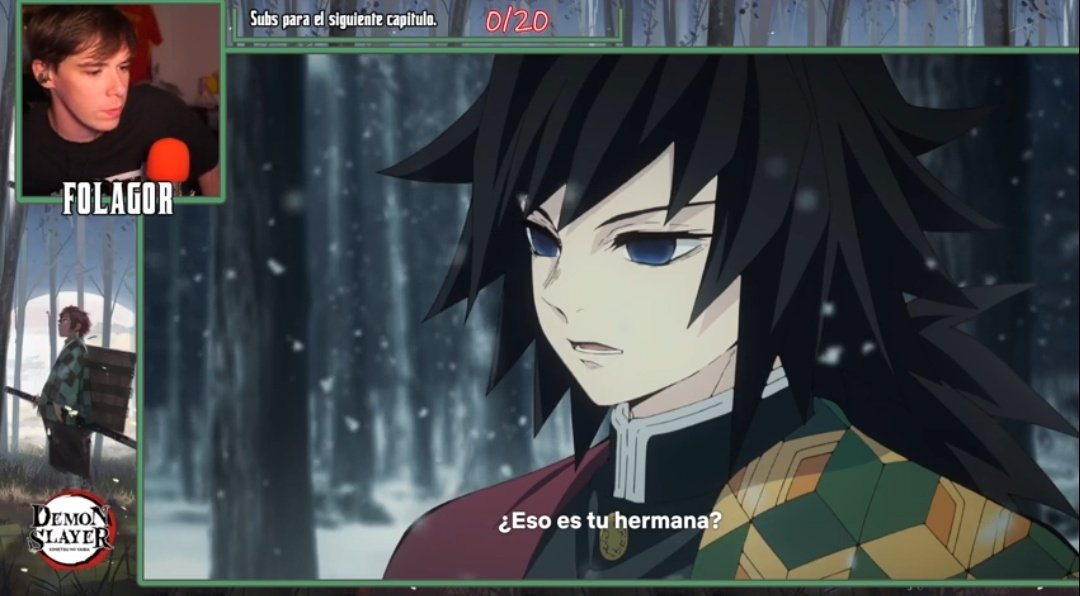 El basado de Folagor ahora se ha puesto a ver Kimetsu no Yaiba , porque será hmmmm🐧🤔

Aquí se la está jugando bastante XD más con la peli en cines