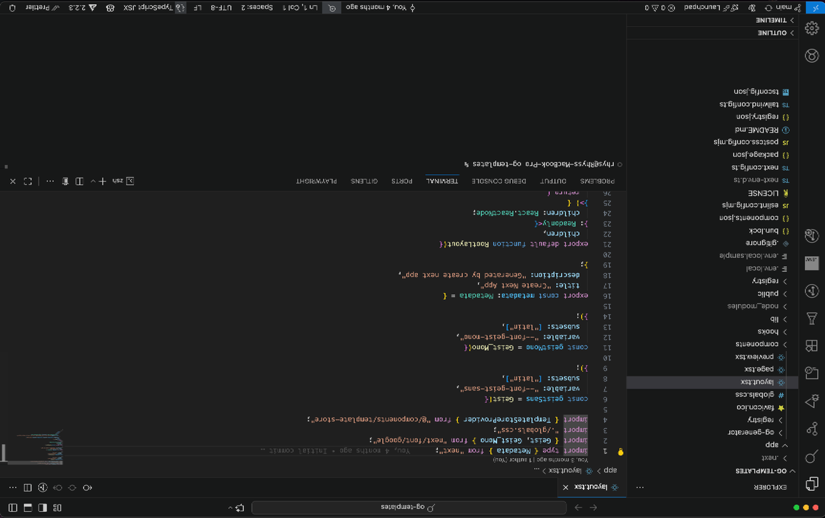RhysSullivan's tweet photo. POV you open VSCode in Australia https://t.co/Qd5JECYT9v