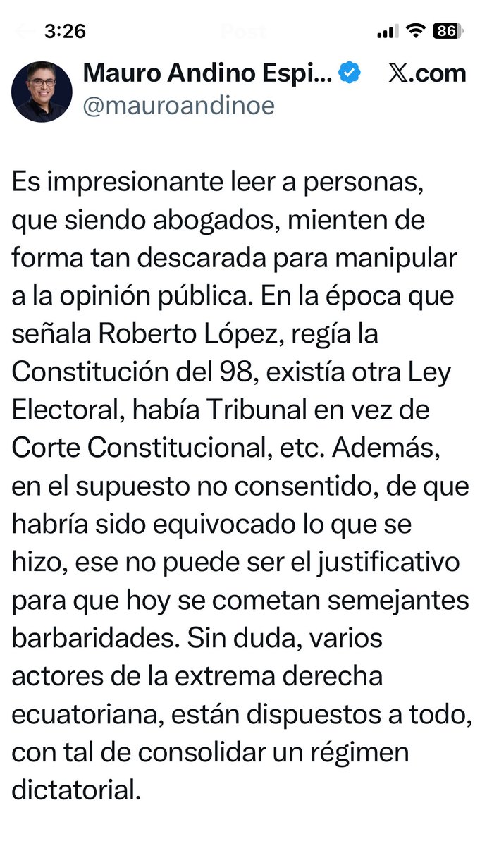 ‘Es impresionante leer a personas q siendo abogados NO SABEN CONJUGAR LOS VERBOS. Las inflexiones  correctas de  ‘haber’ en la frase ‘en el supuesto no consentido de que HABRÍA sido’.. son HUBIERA o HUBIESE, NO  ‘HABRÍA’. 
ANDA A ESTUDIAR GRAMÁTICA 1ro antes de dar clases/Derecho
