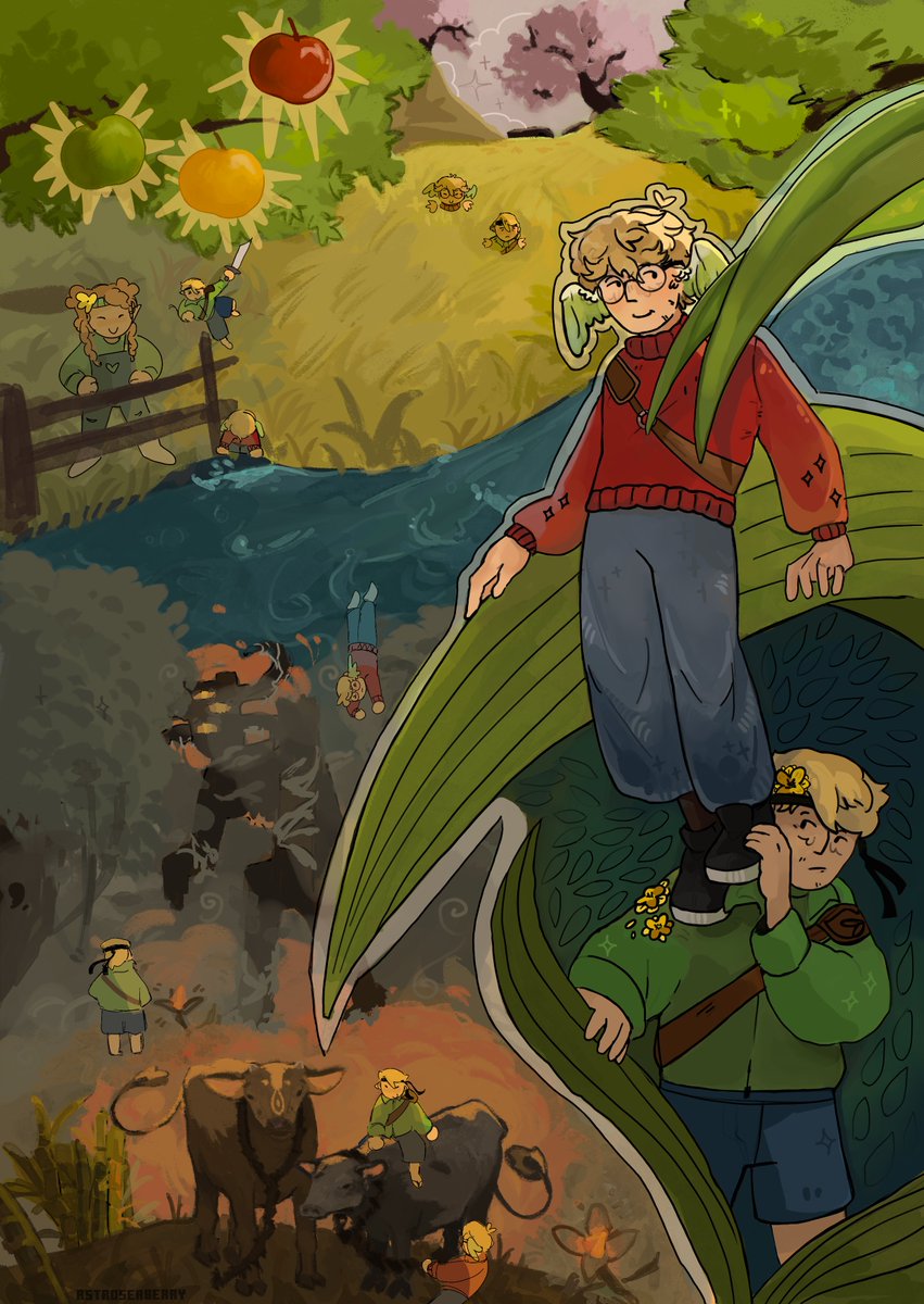It is time! 
<a href="/WildLifeZine/">Wild Life Zine</a> is finally out! go check it out :)

🌱 here is my contribution to the zine!
it was an absolute honour to work beside everyone else✨

#wildlifefanart #grianfanart #inthelittlewoodfanart