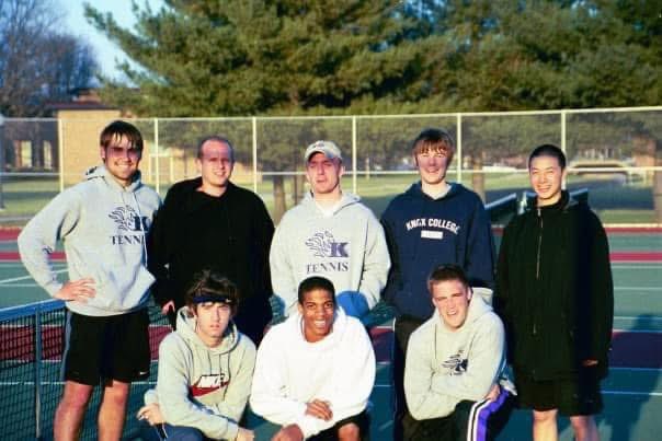 Golden Eagles Tennis (@hd_jacobstennis) on Twitter photo 20 years since I last got to hang out with my <a href="/KnoxCollege10s/">Knox College Tennis</a> <a href="/KnoxPrairieFire/">Knox Prairie Fire</a> teammate & Coach, Kevin Heimann. 20 years since I last got to hang out with my <a href="/KnoxCollege10s/">Knox College Tennis</a> <a href="/KnoxPrairieFire/">Knox Prairie Fire</a> teammate & Coach, Kevin Heimann.