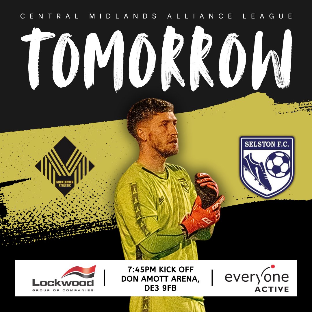 💡 𝗠𝗢𝗡𝗗𝗔𝗬 𝗡𝗜𝗚𝗛𝗧 𝗙𝗢𝗢𝗧𝗕𝗔𝗟𝗟

Quick turnaround as we are on our travels again tomorrow night, with a trip to <a href="/Mickleover_AFC/">Mickleover Athletic F(C)</a>. First time we've ever played each other.

10th consecutive away league game of the season, next league game will finally be at home! #SFC