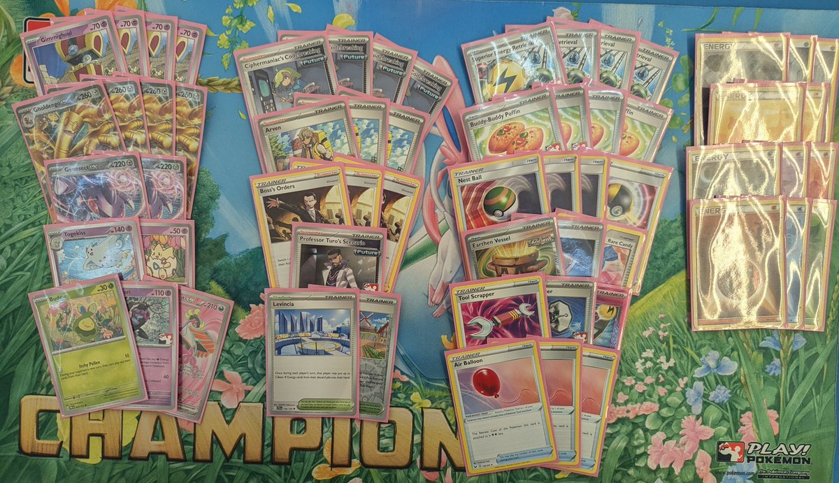 CyrusDavisTCG's tweet image. 86th in Pittsburgh at 9-3-2 with DengoKiss! Budew was the MVP, used it almost every round at least once.

My losses in day 2 were PultCornerstone and ZoroToedscruel, everything else is free. #TSSWin