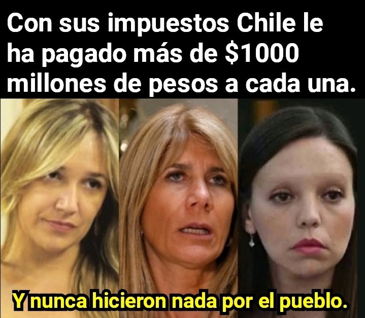 Incorru47125032's tweet image. Chile ya no debe dejarse robar por gentuza q no supo responder a la confianza que el pueblo depositó el ellas.
Haz que tu voto sea un remedio poderoso para eliminar parásitos.
#NoMasCamilaFlores ni otras viejas que se forran con nuestro dinero. 
Chile ya sabe que son malas.
