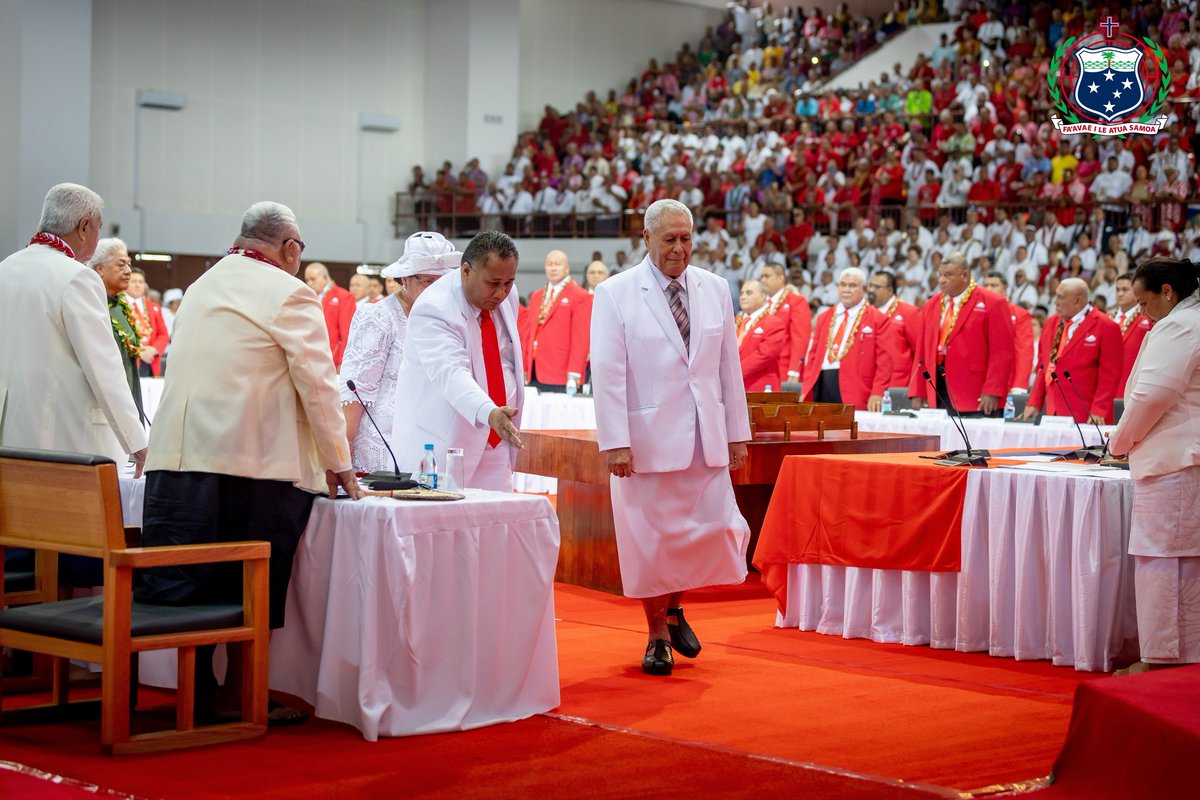 MALELEGA AFIOGA I LE AO MAMALU O LE MALO – TUIMALEALIIFANO VAALETO’A SUALAUVI II TATALAINA O LE PALEMENE LONA 18 O LE MALO TUTOATASI O SAMOA.

#HOSSpeech
#MalelegaALeAoOleMalo

Read more: l1nq.com/tNtME