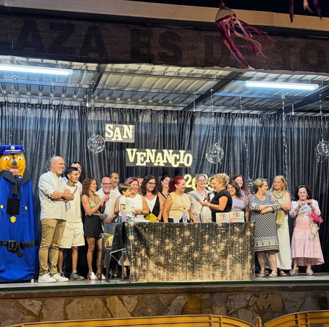 Ayer asistimos al Pregón de las Fiestas de San Venancio 2025 en el barrio vecino de Casas Nuevas, a cargo de la familia Quintana Jiménez.