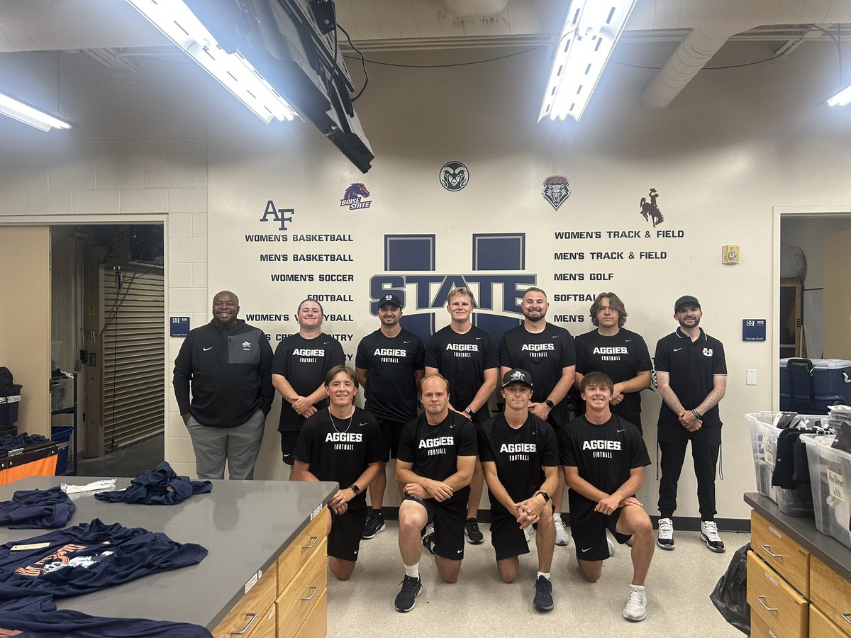 Today starts the great week of Equipment Manager appreciation week and I am nothing without the great support of the students and BEST assistant in the world. Here is the team behind the TEAM: 

#AggiesAllTheWay 
#aema