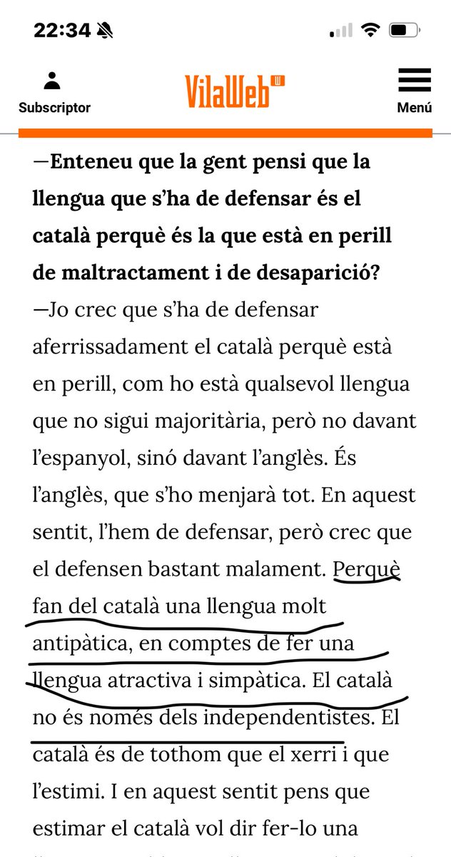 Per na Carme Riera els independentistes som antipàtics. Tots i totes. Però tenir els sants ovaris de dir que l’anglès es l’idioma que posa en perill el català demostra que es pot ser una espanyolista furibunda i alhora xerrar i escriure un català magnífic.