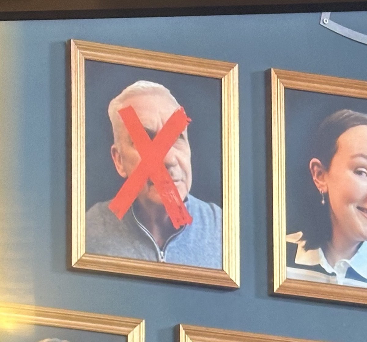 It hurts so much to see reminders of him everywhere.

It’s too soon. #TraitorsIRL
