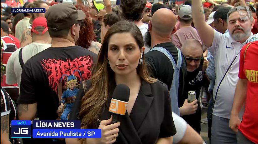 atencaogravando's tweet photo. Muito importante ver os movimentos da nova gestão da #Gazeta. Parabéns, Juliana Algañaraz pela cobertura jornalística do ato na Avenida Paulista! https://t.co/hAg1l8Wqnp