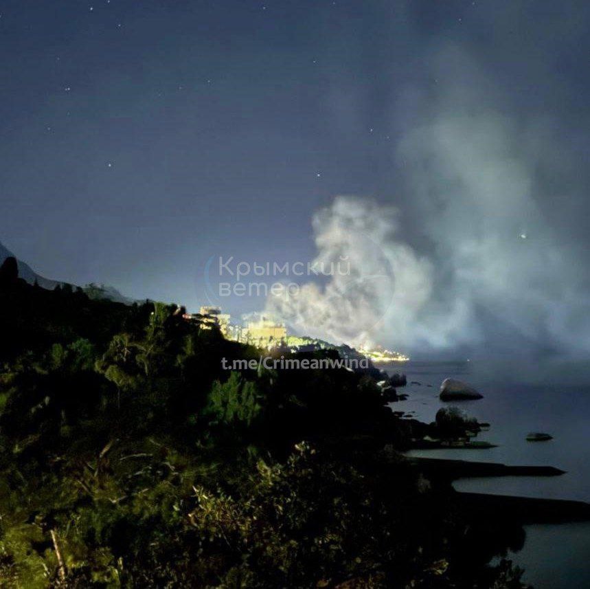 KrystianJachacy's tweet image. Ukraińcy uderzyli w krymskie sanatorium #Foros. Są ofiary cywilne.