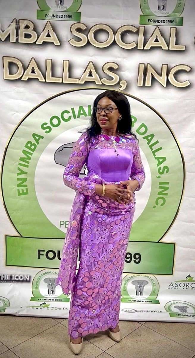 Chika4Judge's tweet photo. INDUCTION CEREMONY: It was an honor to administer the oath at the fabulous Induction Ceremony of Enyimba Social Club, Dallas Inc. Congratulations to all the new inductees and the Club! Thank you to the Club President, Nze/Sir Ogbogu Achonwa for inviting us. https://t.co/6xojMlv885