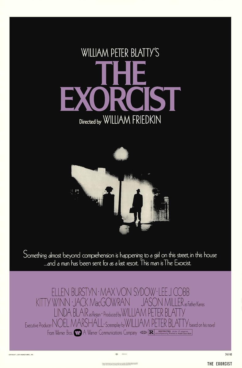 monkeytailor's tweet image. #NowWatching my first favourite film: William Friedkin's The Exorcist.
