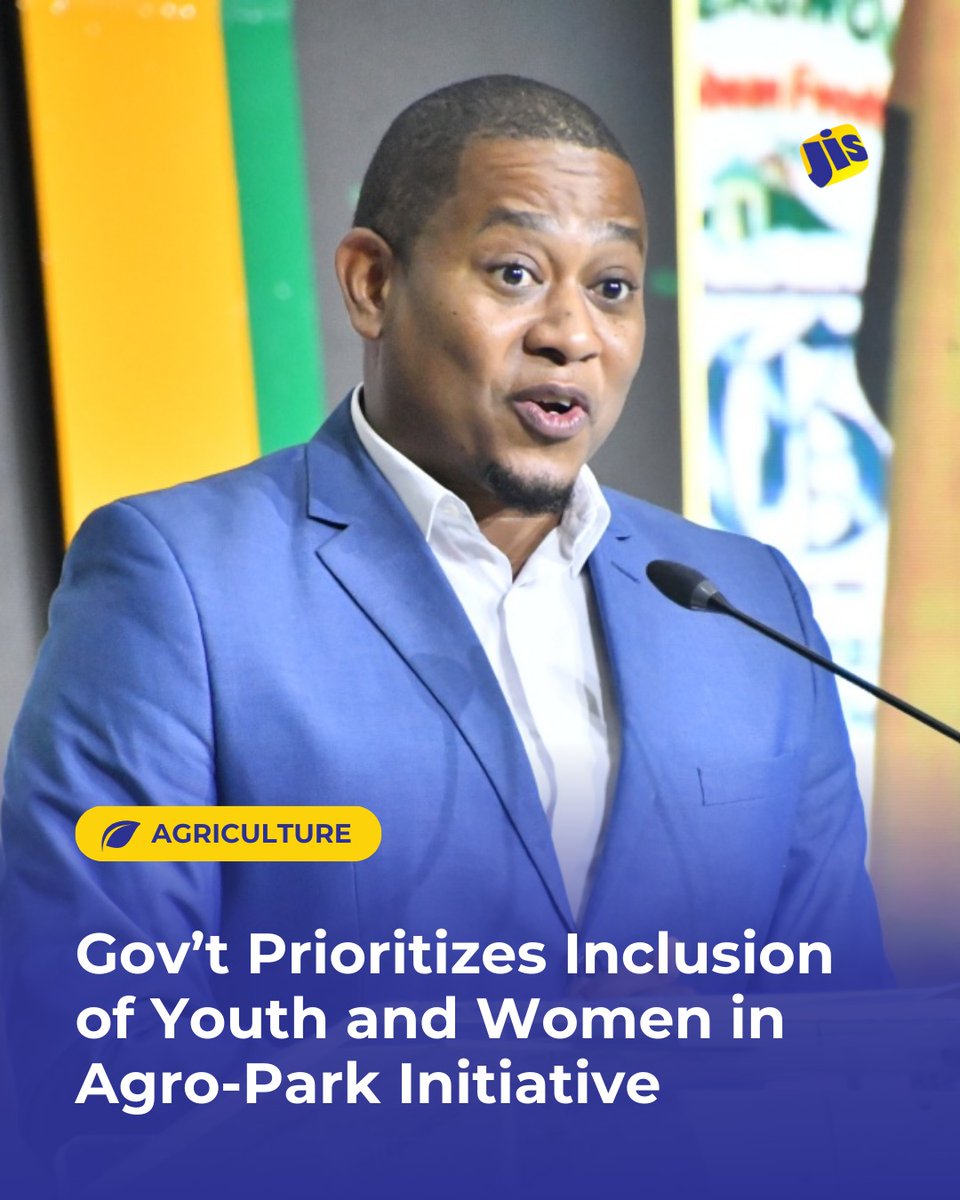 The Government is taking deliberate steps to ensure that women and young people play a central role in Jamaica’s agricultural transformation, says Minister of Agriculture, Fisheries and Mining, Hon. Floyd Green.