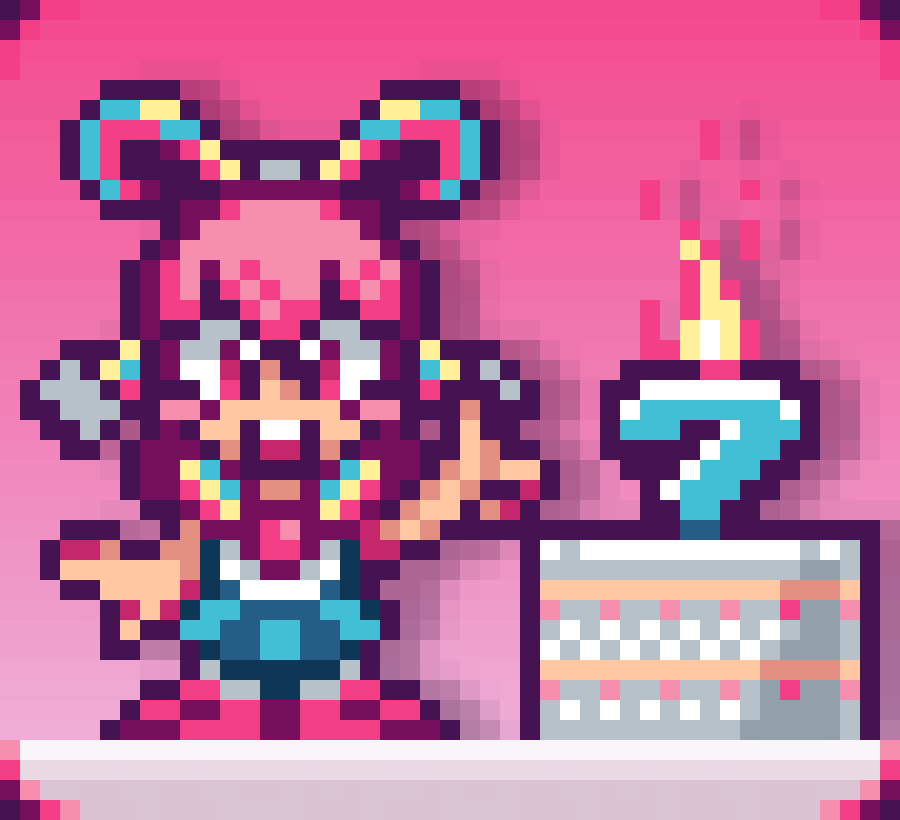 Happy anniversary FNR7!! 🎉💜
Yet another year without the v2 update! YAY!!

#fnf #fnfmods #fnr7 #giffany #gravityfalls