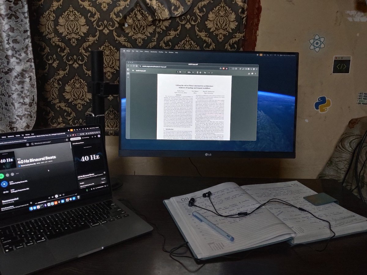 Hi_Mrinal's tweet image. Today&apos;s read ..... Study of meta microservice architecture