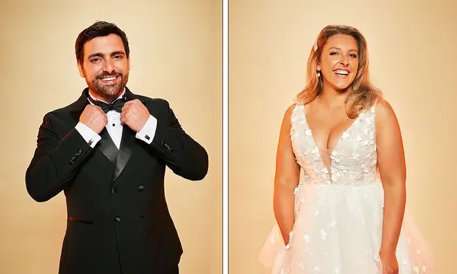 Dean and Sarah are giving Casper and Emma from last season but in reverse  #MAFSUK