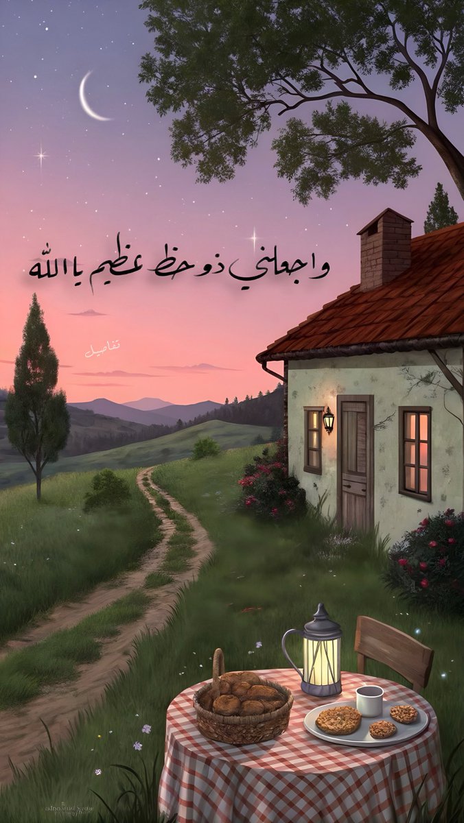 وجعلني ذو حظ عظيم يالله