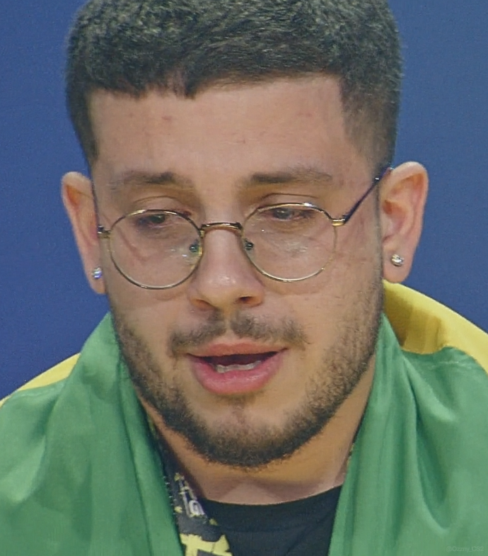 Ozzny_CS2's tweet photo. KSCERATO couldn't hold back the tears after FURIA's win 🇧🇷🥲 https://t.co/6XbdyYtHfH