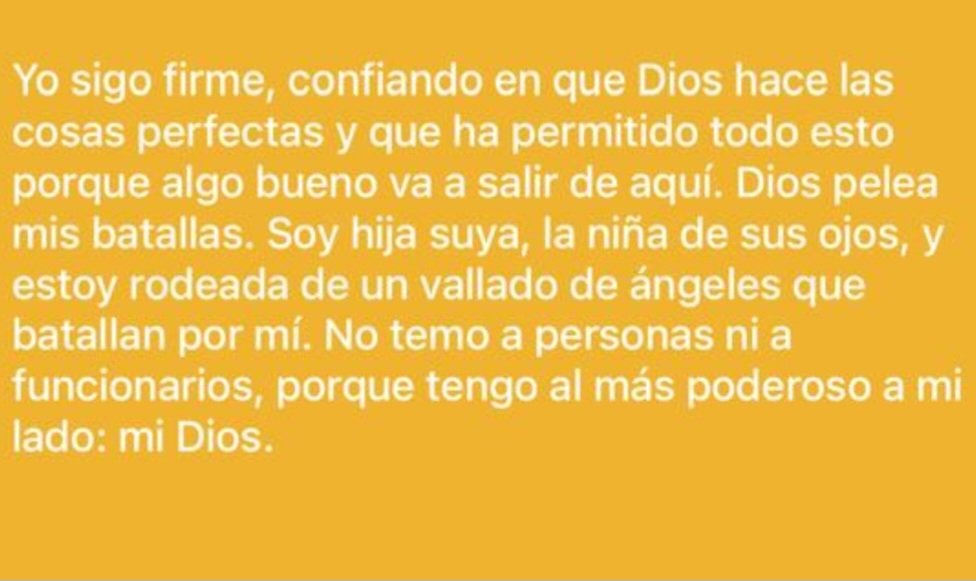 ElCovidianoGt's tweet photo. @raymundoangel_ El estado de WhatsApp de esa señora  #JuezBatun (La Juez Batun) evidencia la prepotencia judicial;  se siente superior a la Ley!!!  Se rumora que ha otorgado libertad a varios delincuentes;  sin completar la pena impuesta. Ojo @OJGuatemala. https://t.co/MvJmycwm4i