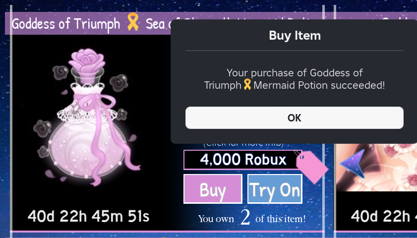 GoT tail is in trading hub so I finally was able to stock for the giveaway :3