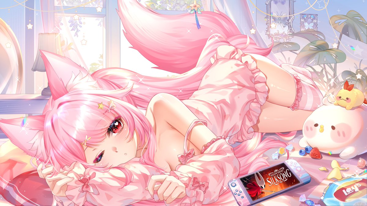 Its time for more silking the song!
You'll be there.. right~? 🩷💞

twitch.tv/vixxiesakura