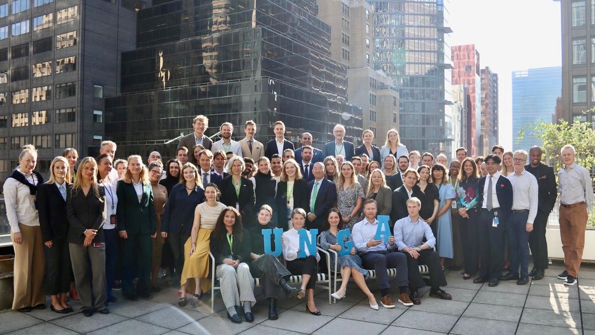 Denmark House is ready for #UNGA80 🇩🇰🇺🇳

We look forward to a constructive high-level week with colleagues from around the globe. See you in the halls of the UNHQ and the streets of NYC! 

Follow along right here for real-time updates on the run.