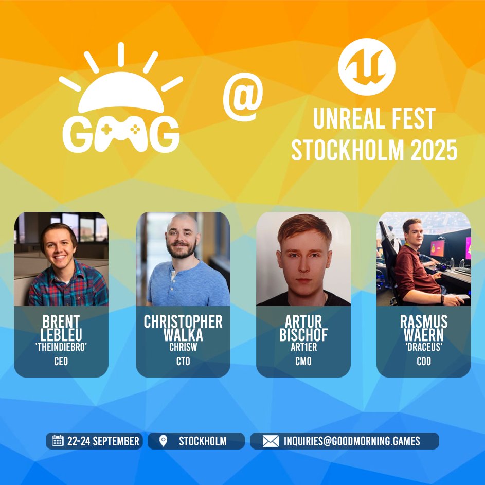 Good Morning Games tweet media