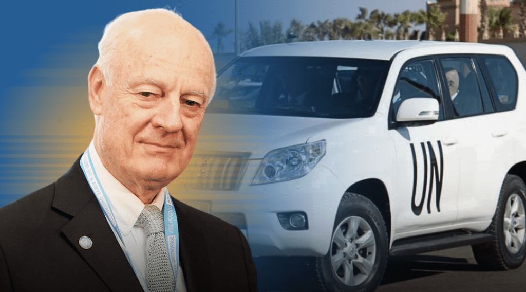 zeeno_dz's tweet image. 🇪🇭🇺🇳 Staffan de Mistura, envoyé personnel du Secrétaire général de l’ONU pour le Sahara occidental, s’est vu interdire l’accès au territoire occupé de Laâyoune par le régime colonial marocain. Après avoir déjà restreint les mouvements de la MINURSO, le Maroc bloque désormais…