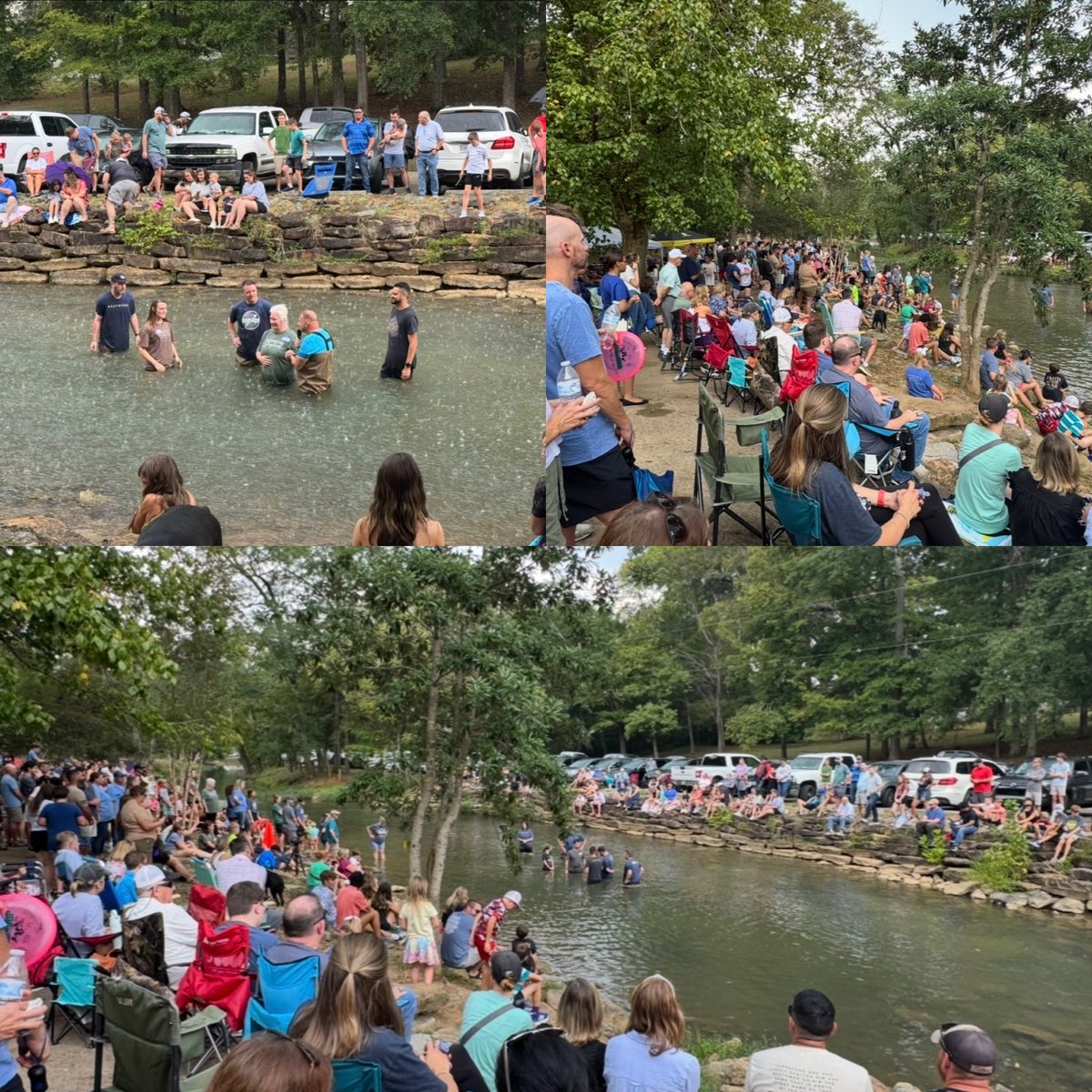 KennethBruce's tweet image. Incredible afternoon for Westwood getting to baptize 33 people at the creek! Loved hearing stories of how Jesus has changed peoples lives! The Gospel continues to save and transform! #gowestwood