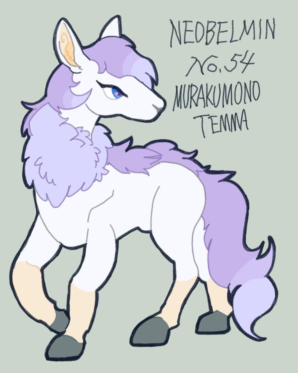 #１日１リヴ
21日目！ムラクモノテンマさん！色塗りしてみて、シンプルで洗練されたスタイルなのを感じた……🫶