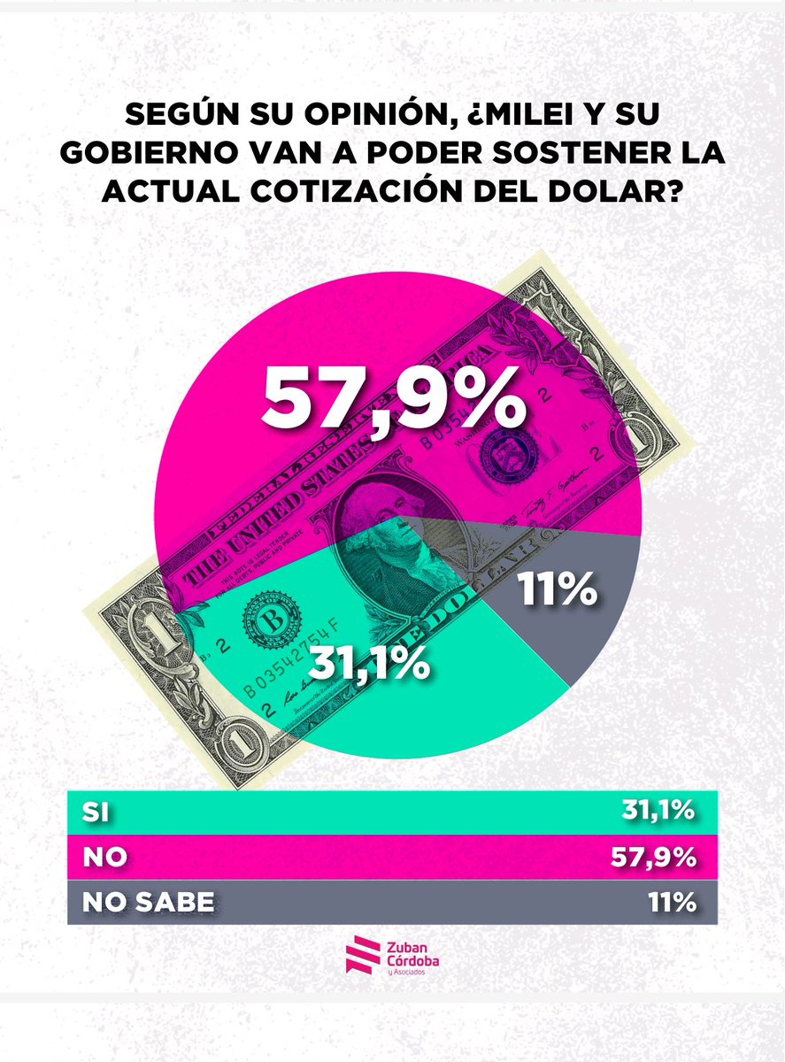 Definición de la crisis, pérdida de credibilidad: el 57,9 % descree de la capacidad del gobierno para ordenar el estado actual de crisis. Datos de <a href="/Zuban_Cordoba/">Zuban Cordoba</a>