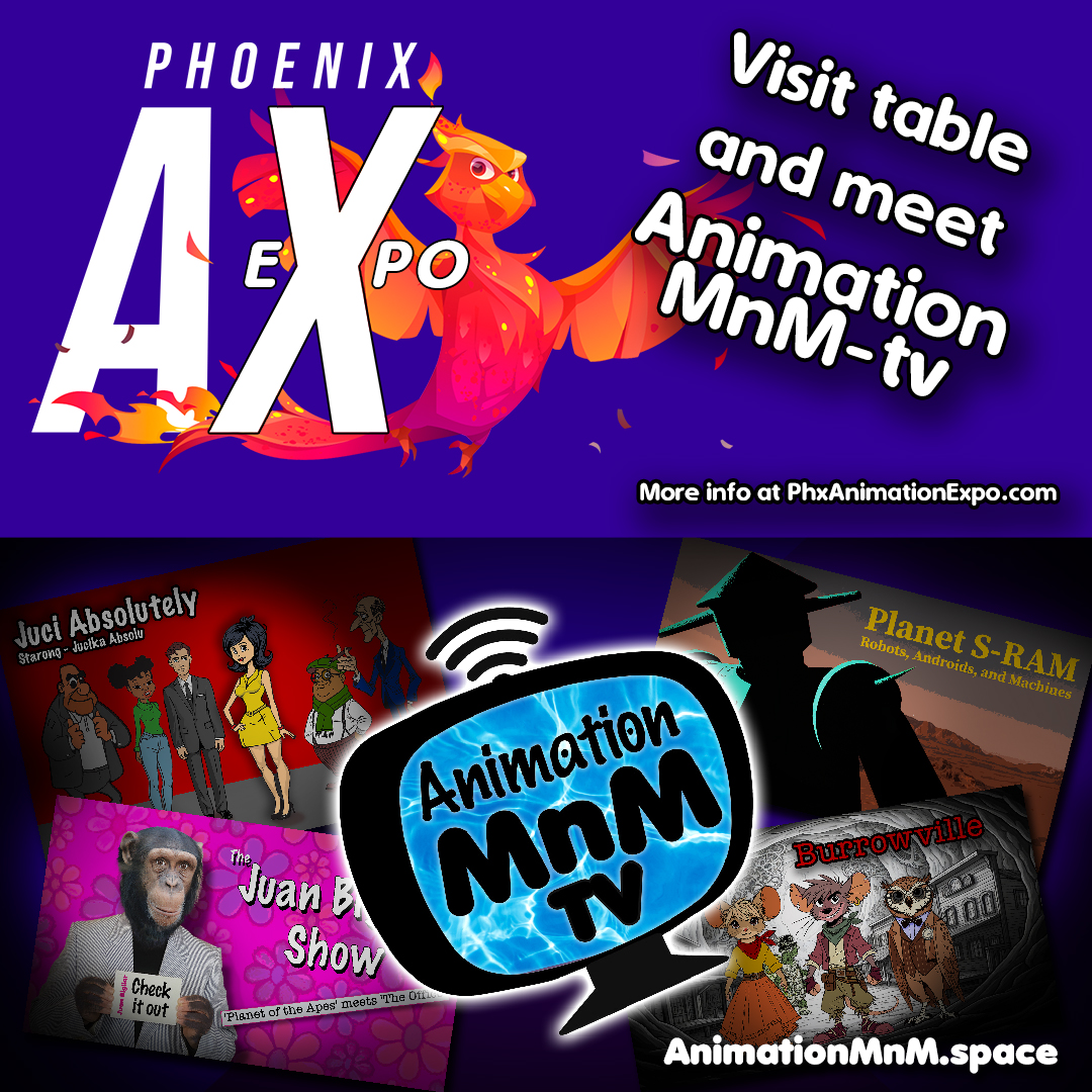 MarkersInMotion's tweet image. Searching for a new home for your creative vision? 🚀

Meet #AnimationMnM, a free streaming network for #IndieAnimation! This revolutionary platform is a hub dedicated to indie animation artists and fans.

#PhxAnimationExpo #Animation #Streaming #AnimationStudio