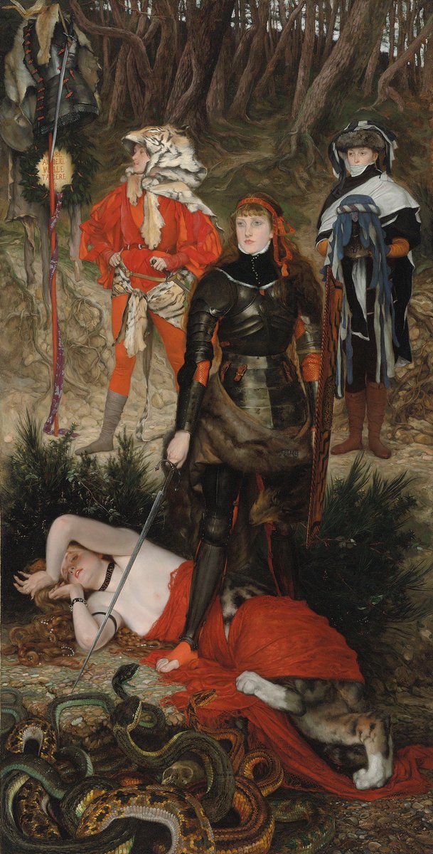 xe0_xeo's tweet photo. James Jacques Joseph Tissot - Triumph Of The Will: The Challenge https://t.co/pXrs0CIlAl