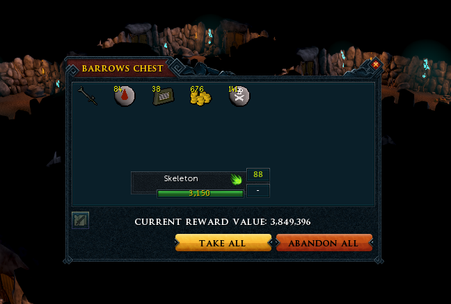 PatChatRS's tweet photo. Ahrim's wand on first KC ayyyyy https://t.co/0956OiN3AI
