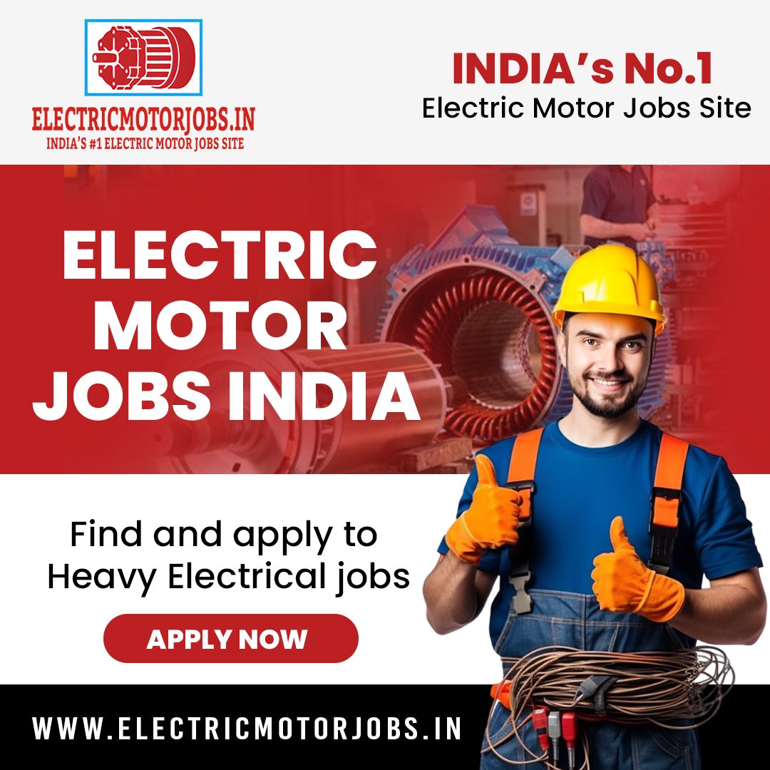 ElectricMotorJ1's tweet image. Need experienced pump mechanics in #Noida or #Coimbatore? ElectricMotorJobs.in #motioncontrols