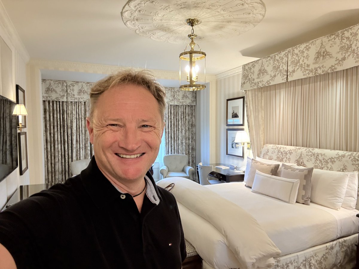 Delighted to be staying at the <a href="/HayAdamsHotel/">The Hay-Adams</a> in Washington DC this evening.