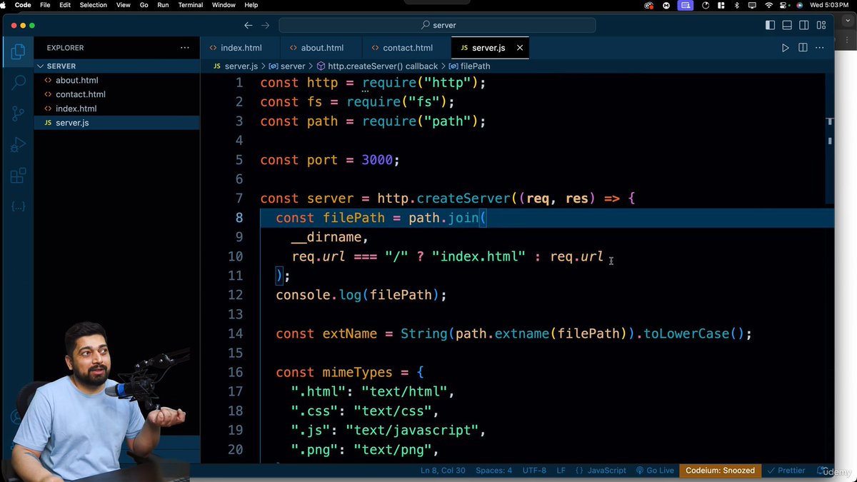 aayuuuushh's tweet image. week 6.0 of my web development journey!
->Handling files in Nodejs as Project
->Build your own Nginx server with NodeJS
Late night and web Dev is great combo!!!
@Hiteshdotcom
#webdev2025 #WebDevjourney #LearnToCode #letsconnect