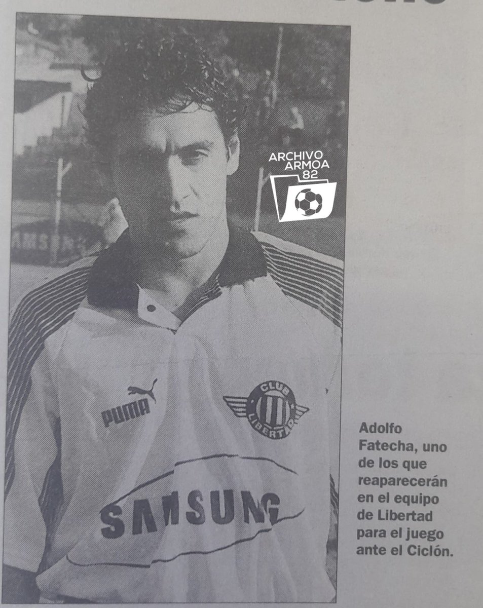 En imagen
Adolfo Fatecha
Club Libertad 1998
<a href="/GianluccaF98/">Gianlucca Fatecha</a> <a href="/ElRepollero1905/">Revista El Repollero</a> <a href="/iLGumarelo/">🇮🇹iL Gumarelo🇮🇹</a> <a href="/HistoriaDelftb4/">HISTORIAS DEL FUTBOL PARAGUAYO</a>