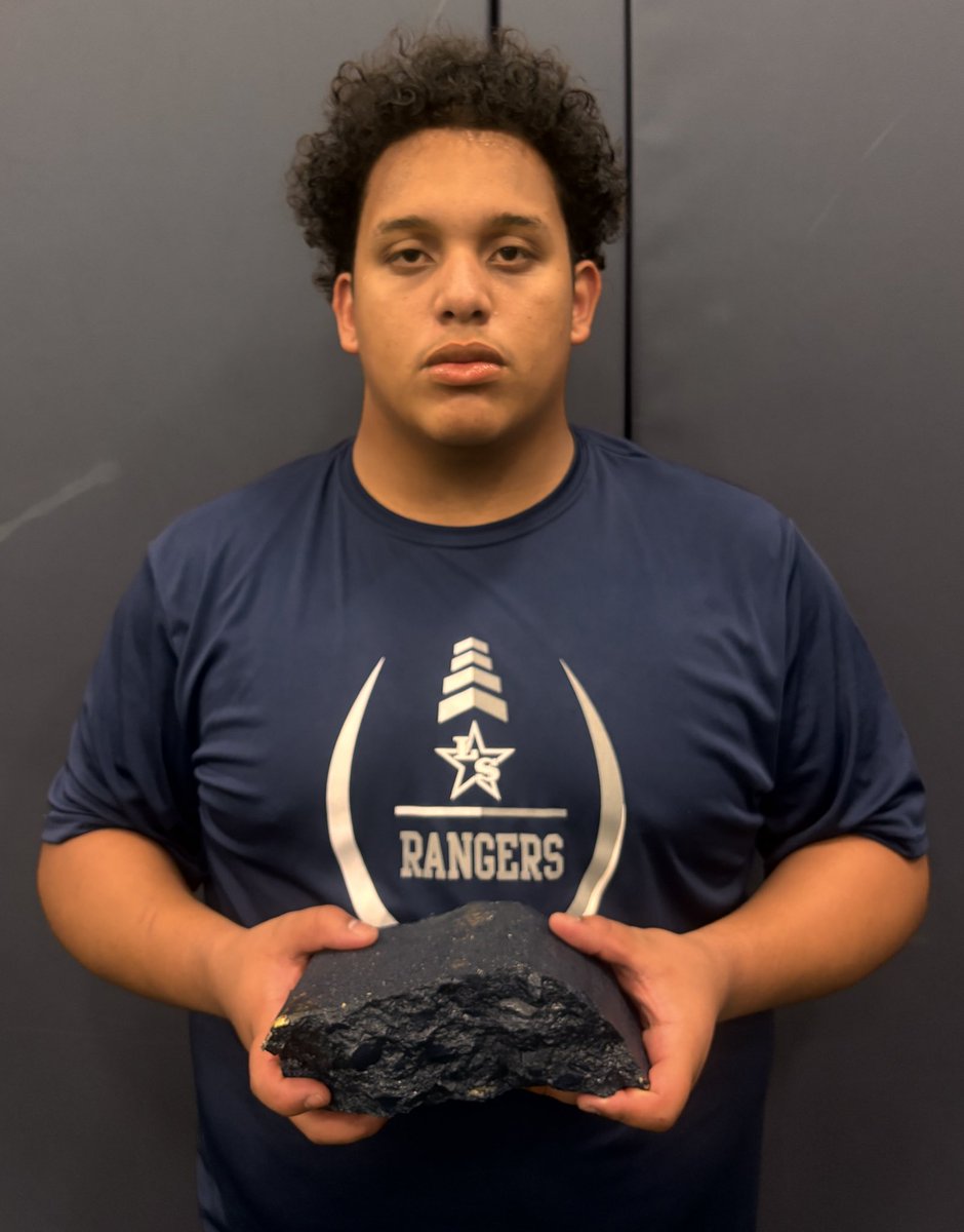 Week 4: OL of the week <a href="/1of1_pay/">Payton Maldonado</a> EARNED THE ROCK!