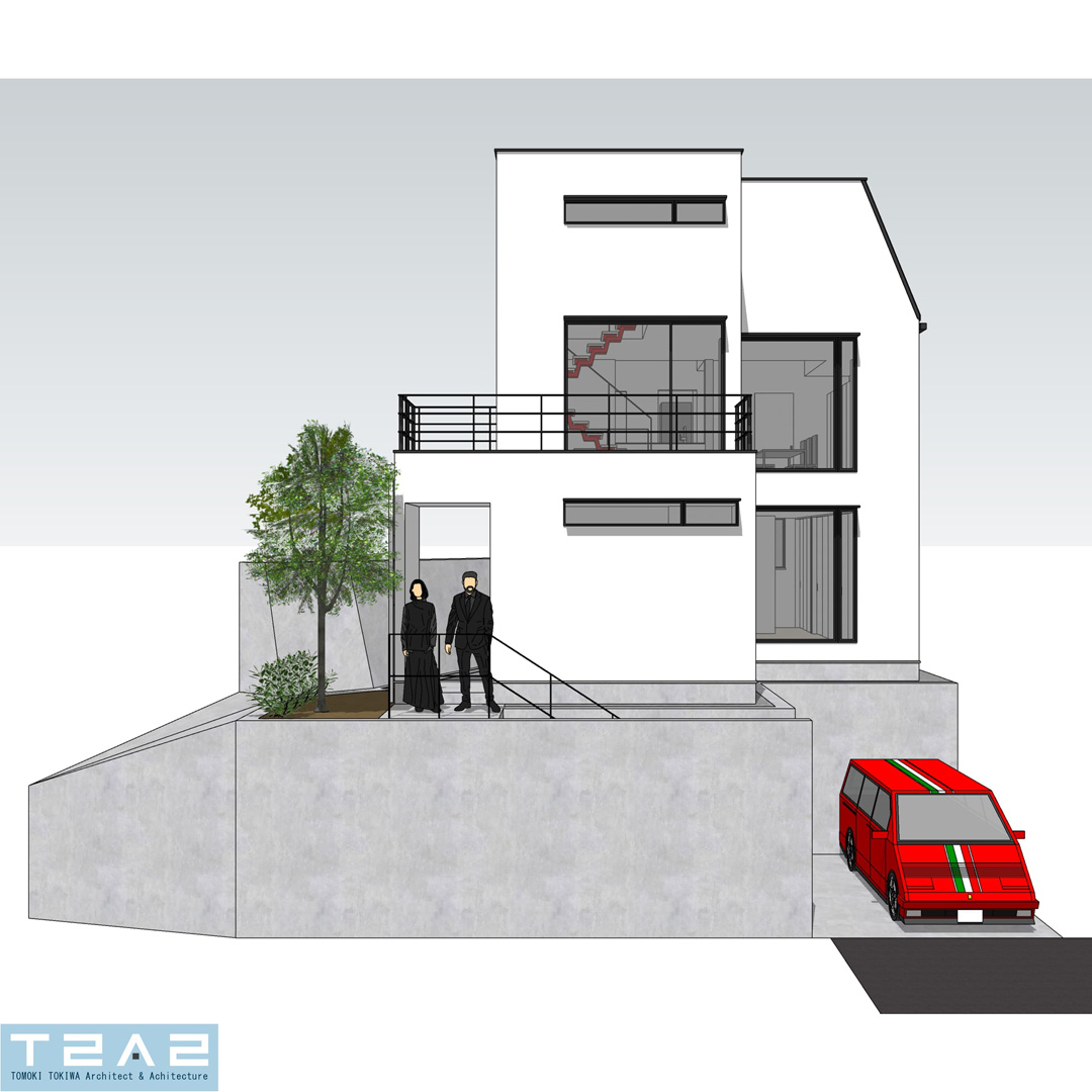 tomokitokiwaaaa's tweet photo. 杉田の家
イメージパース

神奈川県横浜市
敷地面積165.74m2
建築面積 61.90m2
延床面積114.69m2
木造2階建て
1世帯6人家族

#マイホーム
#注文住宅
#家づくり
#間取り
#住宅設計 https://t.co/s59GpHPWjN
