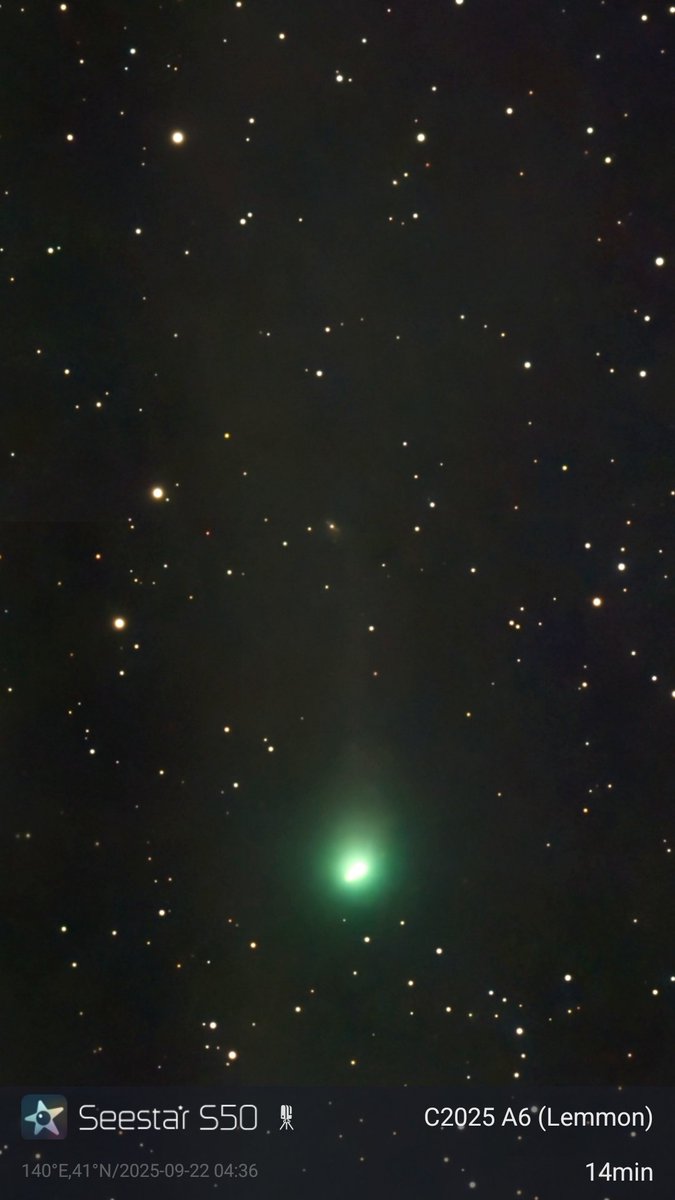 takku2's tweet image. 今朝もレモン彗星、馬頭星雲と燃える木、M42
#c2025a6lemmon #ic434 #m42 #レモン彗星 #馬頭星雲 #燃える木 #オリオン座 #オリオン星雲 #乙部町 #北海道 #comet #otobe #はこだて天文宇宙クラブ #uhbお天気チーム