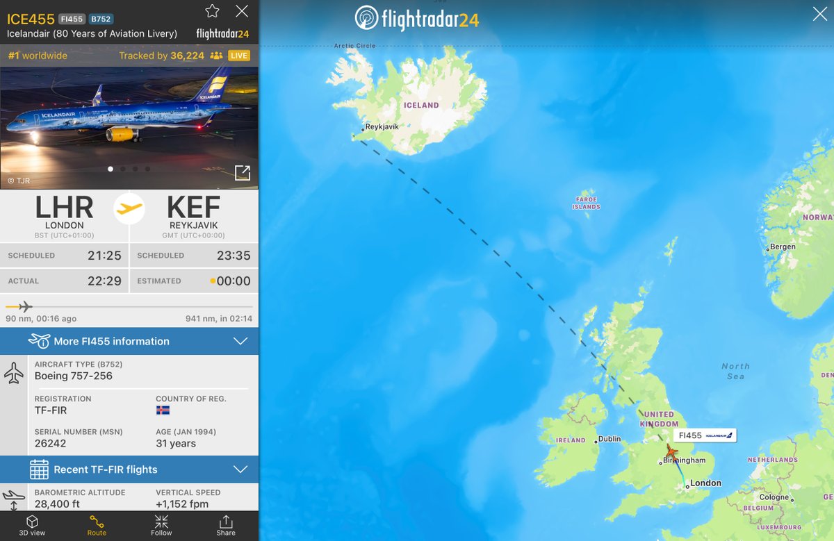 Flightradar24 tweet media